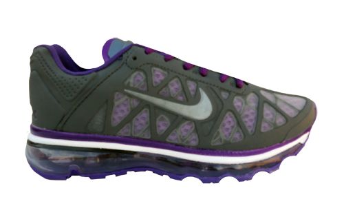 Tenis Nike Air Max+ 2011 Grafite com Lilás