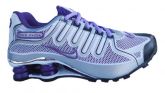 Tenis Nike Shox NZ Prata Com Roxo