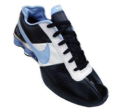 Tenis Nike Shox Deliver Branco Preto e Azul