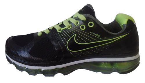 Tenis Nike Air Max 360 Preto com verde