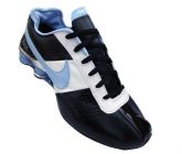 Tenis Nike Shox Deliver Branco Preto e Azul